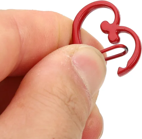 Miniatura 4 de 100 llaveros de corazón de durazno para manualidades, llavero de amor, llavero, clip, llavero a granel, clip de resorte, broche de presión