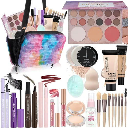 Miniatura 11 de venshun Kit de maquillaje para mujeres, kit completo de maquillaje para adolescentes, juego de regalo de maquillaje para mujeres, adolescentes