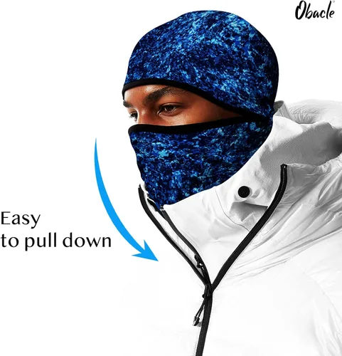 Miniatura 168 de Obacle Pasamontañas para hombres y mujeres, para invierno, clima frío, esquí, ciclismo, caza