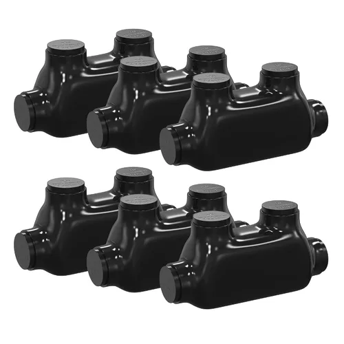Miniatura 9 de RVBOATPAT Paquete de 5 Conectores de empalme en línea aislados 2-14 AWG Conectores de alambre de aluminio a cobre Conectores de cable aislados