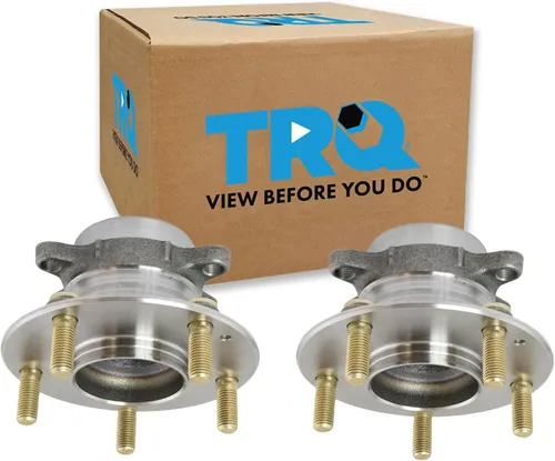 Miniatura 187 de TRQ Juego de buje y rodamiento trasero de 2 piezas compatible con Audi TT 2000-2006 TT Quattro, Volkswagen Beetle 1998-2010, Golf 1998-2005, Jetta