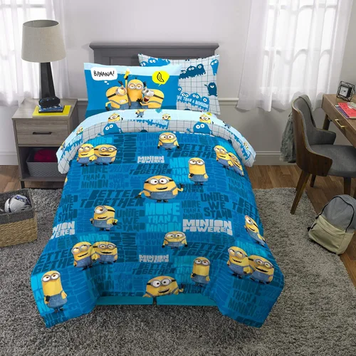 Miniatura 273 de Franco - Juego de edredón y sábanas supersuaves con funda, para niños, 7 piezas, tamaño matrimonial, Five Nights At Freddy's Cinco noches en Freddy's