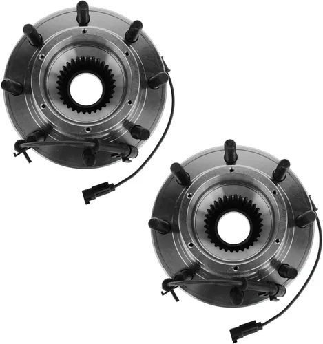 Miniatura 162 de TRQ Juego de 2 rodamientos de rueda delantera y conjunto de cubo 4WD compatible con Ford Ranger Mazda B4000 1998-2000