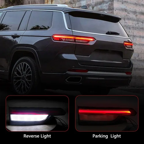 Miniatura 3 de Huray Luz Trasera Interior Izquierda Compatible con Jeep Grand Cherokee L 2021-2024 OE Fábrica Luz Trasera LED Luz de Repuesto para el Lado del LH