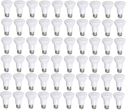Miniatura 9 de Bioluz LED Paquete de 4 Bombillas LED BR20 Luz de Inundación Interior R20 Regulables Alto CRI 2700K Blanco Cálido, Equivalente a 50 Vatios Usa 7W