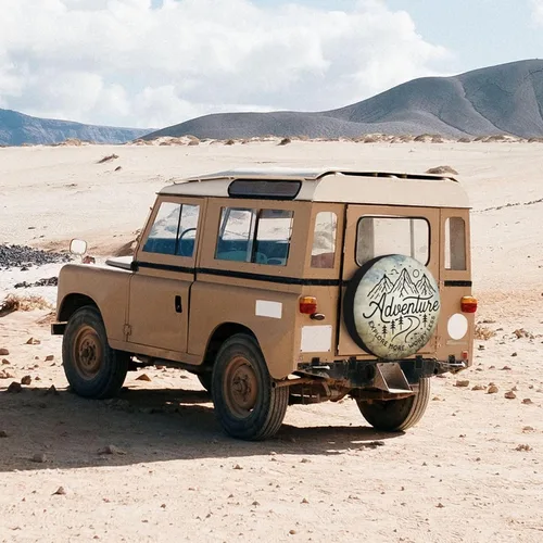 Miniatura 6 de Adventure RV Cubierta de Neumático de Repuesto Adecuada para RV Camión SUV Remolques Camper Vehículo Todo Terreno Cubierta de Neumático Elástica