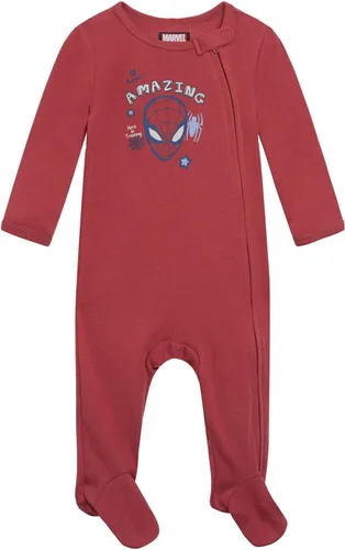 Miniatura 5 de Marvel Avengers Spider-Man Baby - Paquete de 2 unidades con cremallera para dormir N' Plays recién nacido a bebé (recién nacido - 24 meses)