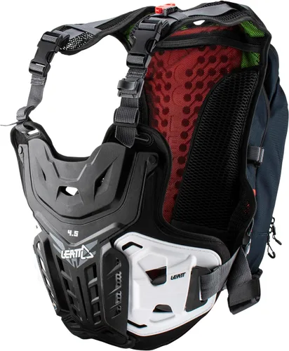Miniatura 3 de Leatt Protector de Pecho Moto 4.5 Hydra Negro/Rojo