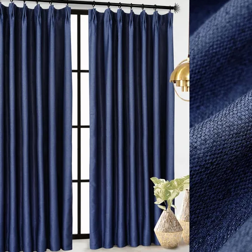 Miniatura 10 de DriftAway Cortinas opacas plisadas para dormitorio, con aislamiento térmico y textura para sala de estar, privacidad con pestaña trasera, juego de 2