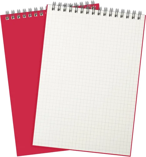 Miniatura 23 de Engrowtic Paquete de 1 bloc de notas en espiral de papel cuadriculado A5, bloc de notas encuadernado con alambre, bloc de notas de cuadrícula
