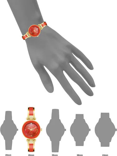 Miniatura 22 de Anne Klein Reloj de pulsera con esfera de diamantes genuinos