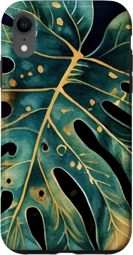 Miniatura 25 de Funda para iPhone 16 Philodendron Monstera Leaf Floral Boho Follaje Flower Plant Case