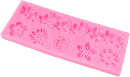 Miniatura 3 de Moldes de Fondant Barrocos Moldes de Silicona de Encaje de Flores Moldes de Relieve de Espirales y Volutas Para Decoración de Pasteles Decoración