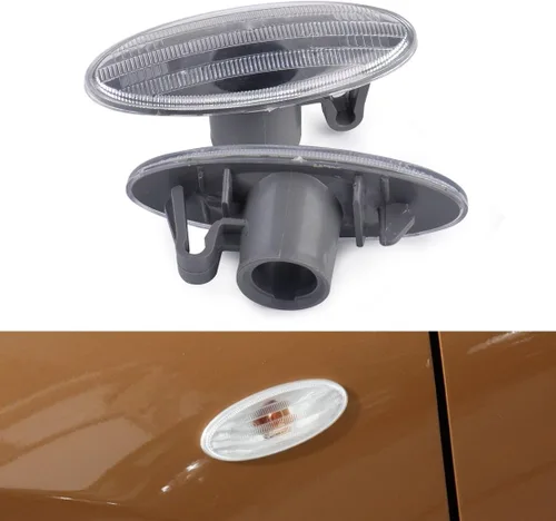Miniatura 2 de beler 1 par de luces de señal de giro lateral para Nissan Cube Juke Leaf Note Micra X-TRAIL marzo Qashqai