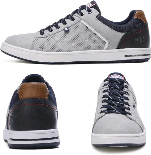 Miniatura 4 de AX BOXING Zapatos casuales para hombre, zapatillas de deporte de moda, transpirables, cómodas, zapatos para caminar para hombre