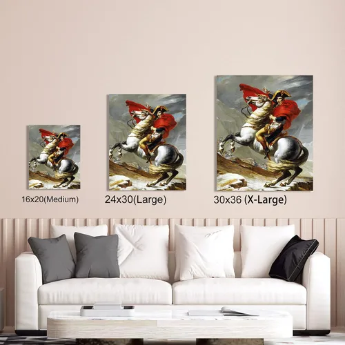 Miniatura 697 de A&T ARTWORK Campo de trigo con cipreses de Van Gogh Las reproducciones de arte clásico mundial, impresiones en lienzo giclée para decoración