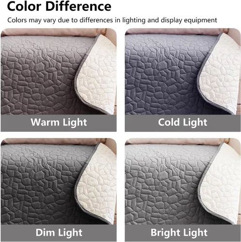 Miniatura 8 de Manta impermeable para perro, lavable, antideslizante, fundas de sofá para mascotas, resistentes al pelo de mascotas, para cama, silla, muebles