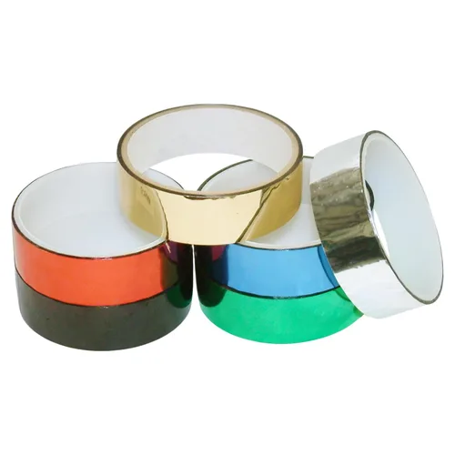 Miniatura 3 de jvcc mpf-01 Metalized Polyester Film cinta, Dorado
