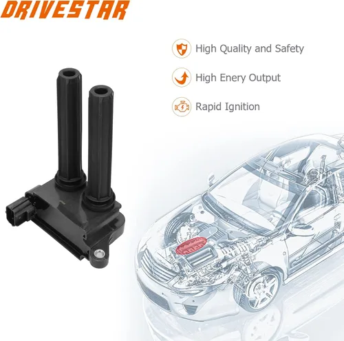 Miniatura 2 de Bobina de encendido UF504 compatible con Dodge Ram 1500/2500/3500 Challenger Charger Magnum Durango 2006-2018 Jeep Grand Cherokee Commander