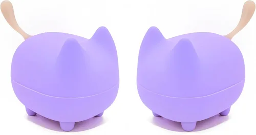Miniatura 16 de gingo Altavoz Bluetooth portátil, mini altavoces inalámbricos con claridad estéreo, emparejamiento TWS, micrófono integrado, súper graves, tiempo