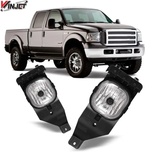 Winjet Serie OEM WJ30-0151-09 para Ford F-250 F-350 F-450 F-550 Super Duty 2005-2007 [Ford Excursion 2005] Luces antiniebla de conducción