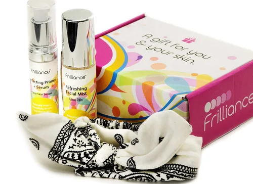 Miniatura 8 de Frilliance Paquete de belleza para adolescentes, base y suero hipoalergénico vegano libre de crueldad, niebla facial y bandana