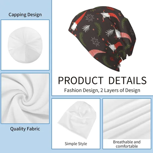 Miniatura 84 de Bufanda casual Bandana Sombrero Suelto Gorro Elástico Gorro, Gorro