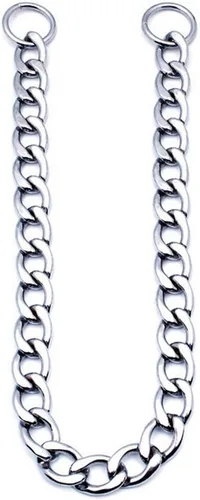 Miniatura 3 de SGODA Collar de estrangulador de entrenamiento para perros de cadena, 22 in, 0.118 in