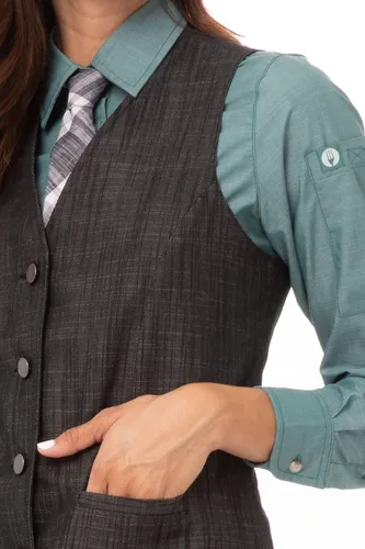 Miniatura 4 de Chef Works womens Augustine Vest