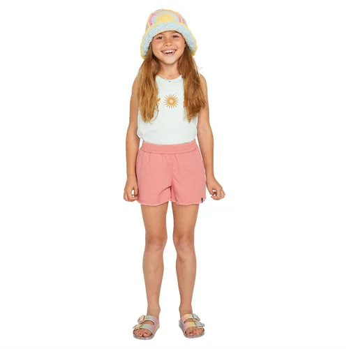 Miniatura 3 de Volcom Strutin Stone - Pantalón corto con cintura elástica para niña, Mapa