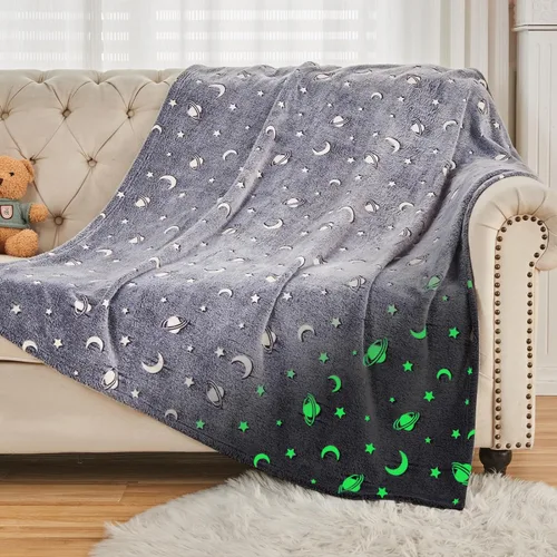 Miniatura 16 de SOCHOW Manta de Vellón con Diseño de Carro Camión Lindo para Niños y Niñas, Manta de Franela Suave Ligera Acogedora y Cálida para Cama de Niños