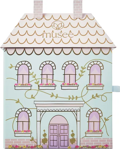 Musee Dollhouse - Juego de bálsamo de baño de 4 x 8 onzas, regalos para mujeres, bombas de baño para mujeres, hechas a mano, magia de baño de