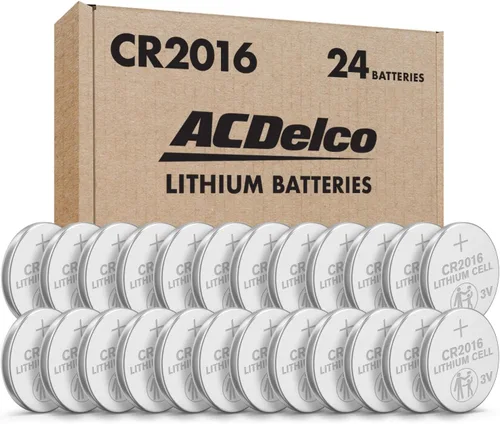 Miniatura 9 de Powermax ACDelco - 6 pilas CR2016, batería de litio de 3 V con botón para reloj y electrónica pequeña, 5 años de vida útil