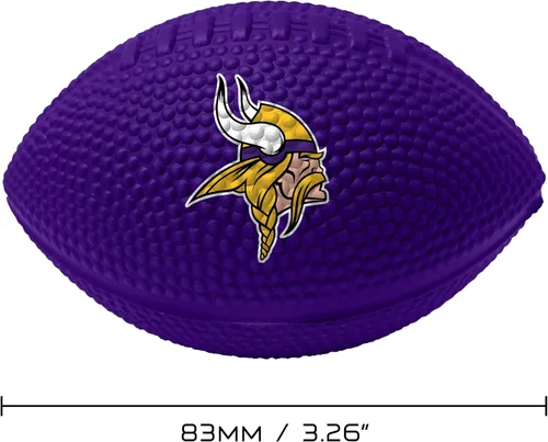Miniatura 22 de Franklin Sports NFL - Pelotas antiestrés de equipo, paquete de 24 unidades de fútbol a granel, bolas antiestrés esponjosas para adultos y niños