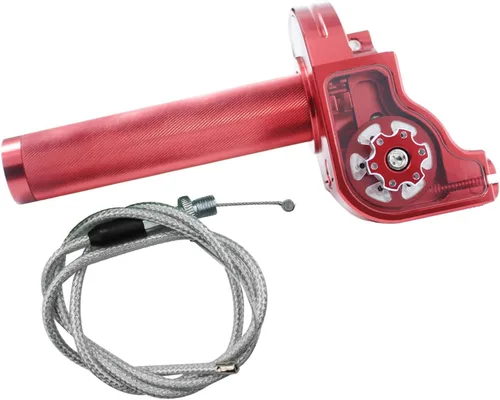 Miniatura 11 de Cable de acelerador para motocicleta de 0.866 in CNC de aluminio rápido para CRF50 CRF70 70 110 70CC 110CC IRBIS 125 250 Dirt Pit Bike Accesorios