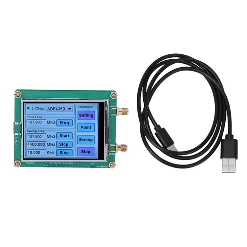 Miniatura 9 de AUNMAS Generador de alta exactitud, Generadores de funciones Pruebas eléctricas Full RF Sweep Dot Frecuencia Módulo Radio PC Medidor Control