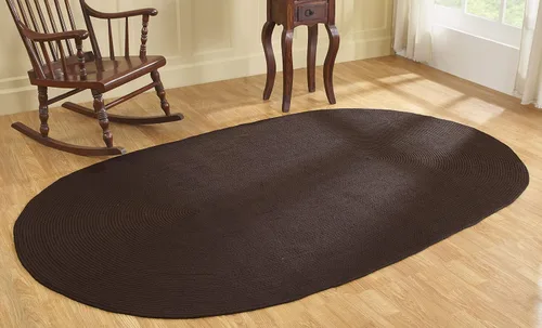 Miniatura 20 de La colección Better Trends Alpine Braid es una alfombra reversible para interiores duradera y resistente a las manchas 100% polipropileno