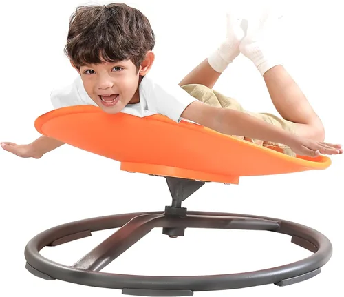 Miniatura 7 de BABAMU Juguetes sensoriales para niños con autismo, productos sensoriales para autismo, para sentarse y girar, juguetes para autismo, silla Rojo +