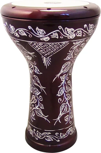 Miniatura 10 de La Darbuka Doumbek de Estilo Egipcio de 17 Pulgadas de Zaza Percussion (Negra)