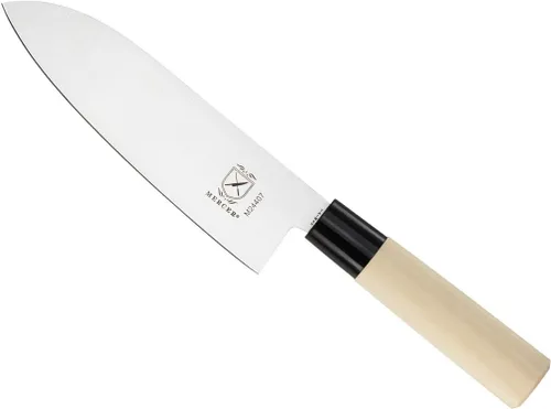 Miniatura 9 de Mercer Culinary, colección asiática. Cuchillo rebanador., 12" (30 cm), De madera madera (Wooden Handle)