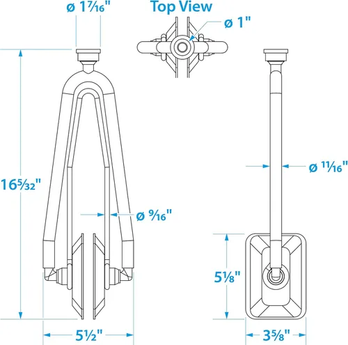 Miniatura 7 de Seachoice Enjuagador Universal para Motor de Barco, Estilo Manguito