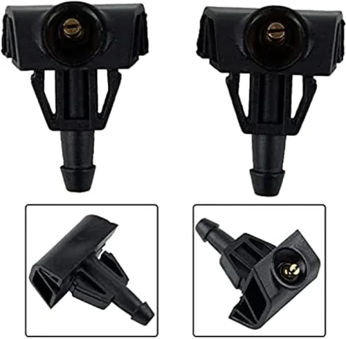 Miniatura 5 de BOLNEY 2 boquillas para limpiaparabrisas delantero de automóvil, para Nissan X-Trail 2008-2015, boquillas de limpiaparabrisas de automóvil