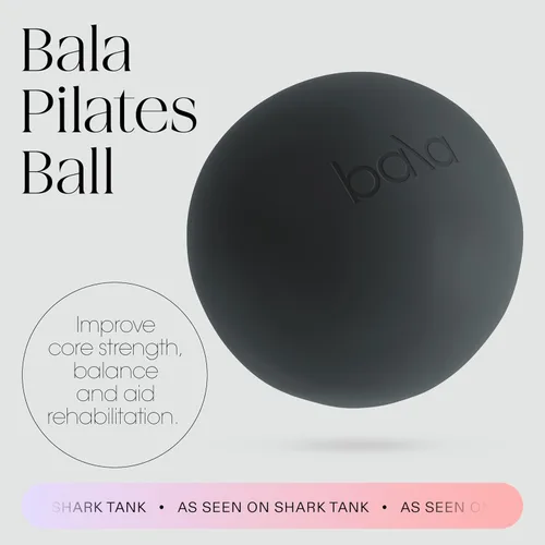 Miniatura 2 de Bala Pelota de pilates, pelota de ejercicio sin peso, pequeña pelota de yoga de 8 pulgadas para barra, estiramiento, fuerza y entrenamiento básico