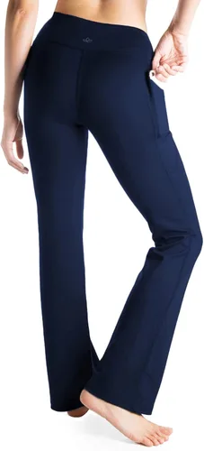 Miniatura 7 de Yogipace - Pantalones de yoga con bolsillos laterales para mujer, de 25/27/29/31/33/35/37 pulgadas, para descansar y para entrenamiento