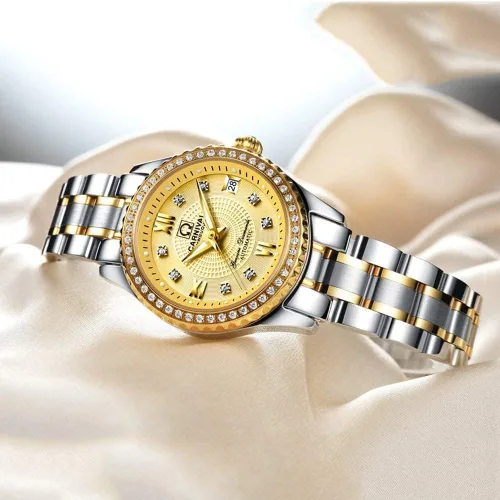 Miniatura 4 de BESTKANG Relojes de lujo automáticos para mujer, calendario impermeable de 164.0ft, reloj mecánico de acero inoxidable
