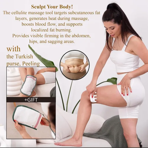 Miniatura 2 de Herramienta de masaje fascia, herramientas de masaje de punto de activación, anti blaster, herramienta de masajeador de celulitis, herramienta