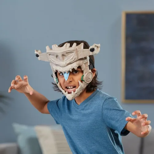 Miniatura 7 de Marvel Studios' Black Panther: Wakanda Forever Attuma Shark Armor Mask Juguete de juego de rol con función de expansión Hammerhead