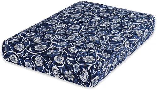 Miniatura 25 de hyha Fundas de cojín estampadas para sofá al aire libre, fundas florales lavables para muebles de patio, exteriores, funda de repuesto para asiento