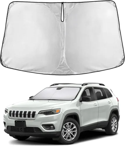 Miniatura 157 de EcoNour Parasol para parabrisas compatible con Hyundai Tucson 2016-2019 2020 2021, visera solar para parabrisas delantero y ventana, bloqueador
