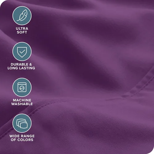 Miniatura 51 de Bare Home Hotel Luxury - Juego de sábanas tamaño individual, extra suave, 4 piezas, bolsillos profundos, ajuste fácil, refrescante y transpirable